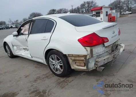 2012 Infiniti G37 Journey from USA, damaged, VIN JN1CV6AP5CM625250